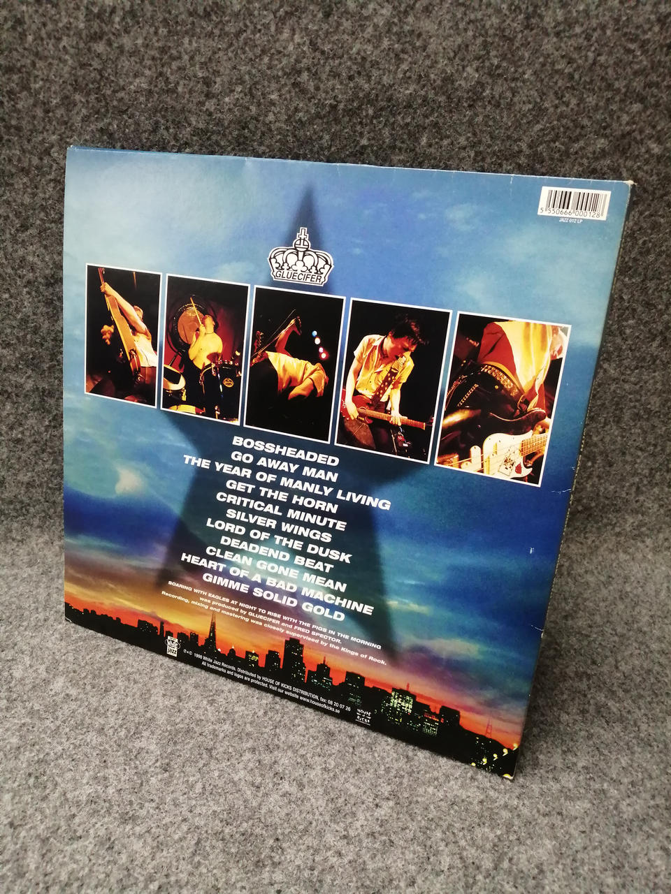 WHITE JAZZ RECORDS GLUECIFER「SOARING WITH EAGLES JAZZ 012 LP