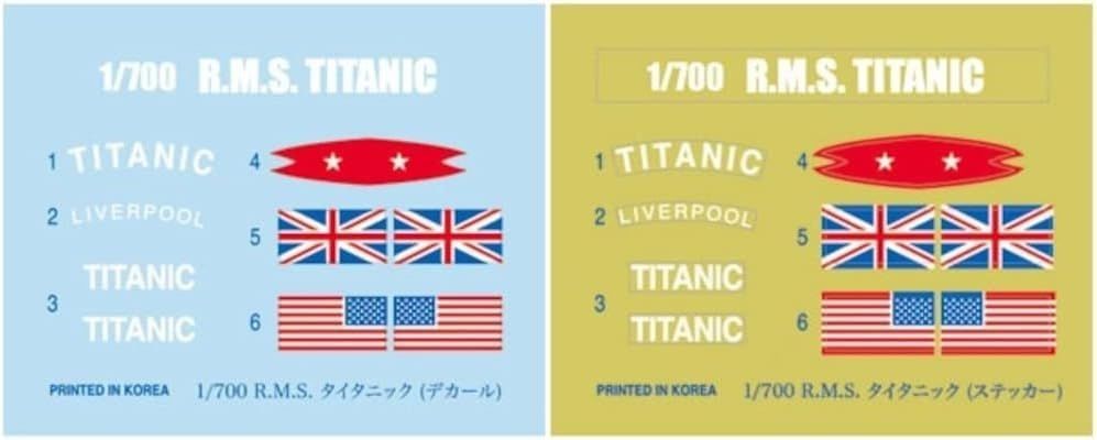 Doyusha 1/700 Amazing! Plastic Model, Vol. 22, R.M.S. Titanic, LED Set - BanzaiHobby