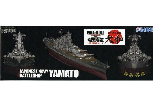Fujimi 1/700 IJN Super-Dreadnought Battleship Yamato Full Hull Model - BanzaiHobby