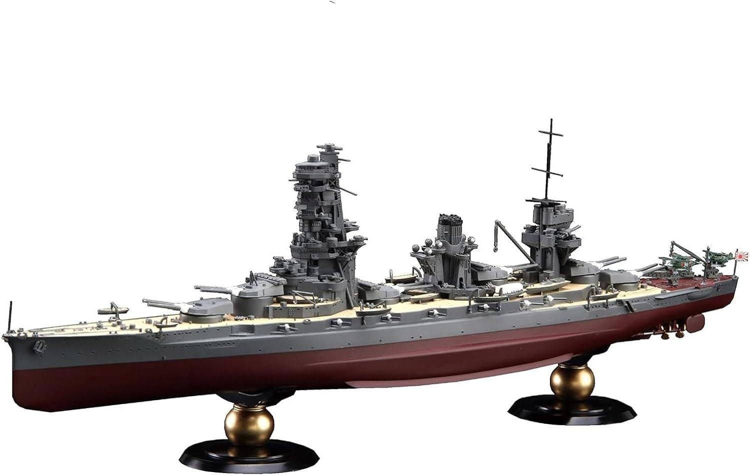 Fujimi FH-31 1/700 Imperial Navy Series No.31 Japanese Navy Battleship Fuso, 1933 Full Hull Model - BanzaiHobby