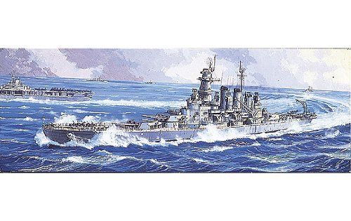 Aoshima 1/700 USS Battleship North Carolina - BanzaiHobby