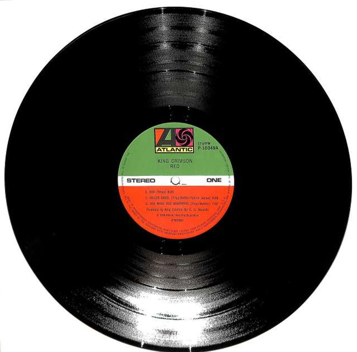 Warner Pioneer King Crimson "Red" P-10349A
