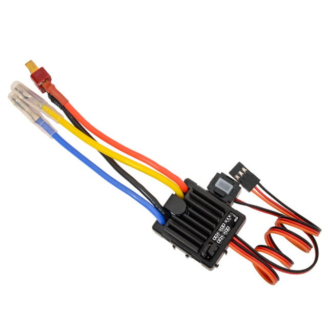 Hitec 61170 Waterproof Brush Motor ESC HT70 (Deans T Plug Connector) - BanzaiHobby