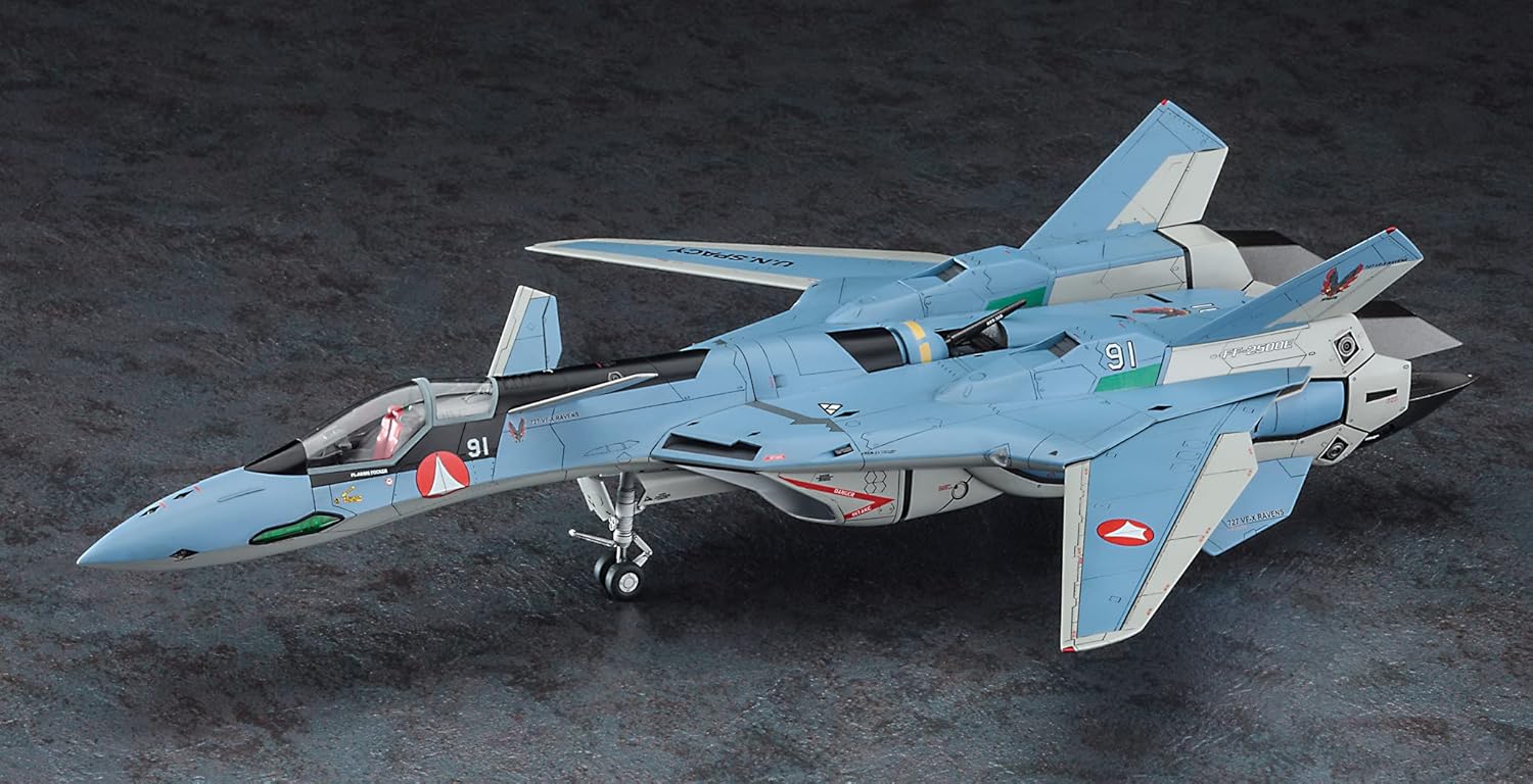Hasegawa 65873 1/48 VF-19A VF-X Ravens (Macross Plus) - BanzaiHobby