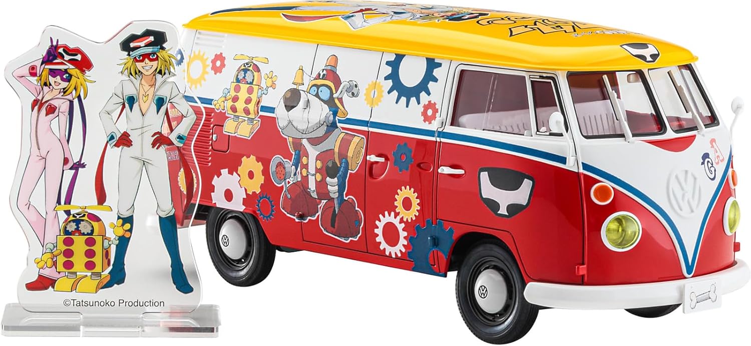 Hasegawa SP613 1/24 Time Bokan Series Yatterman Volkswagen Type 2 Delivery Van Yatterman - BanzaiHobby