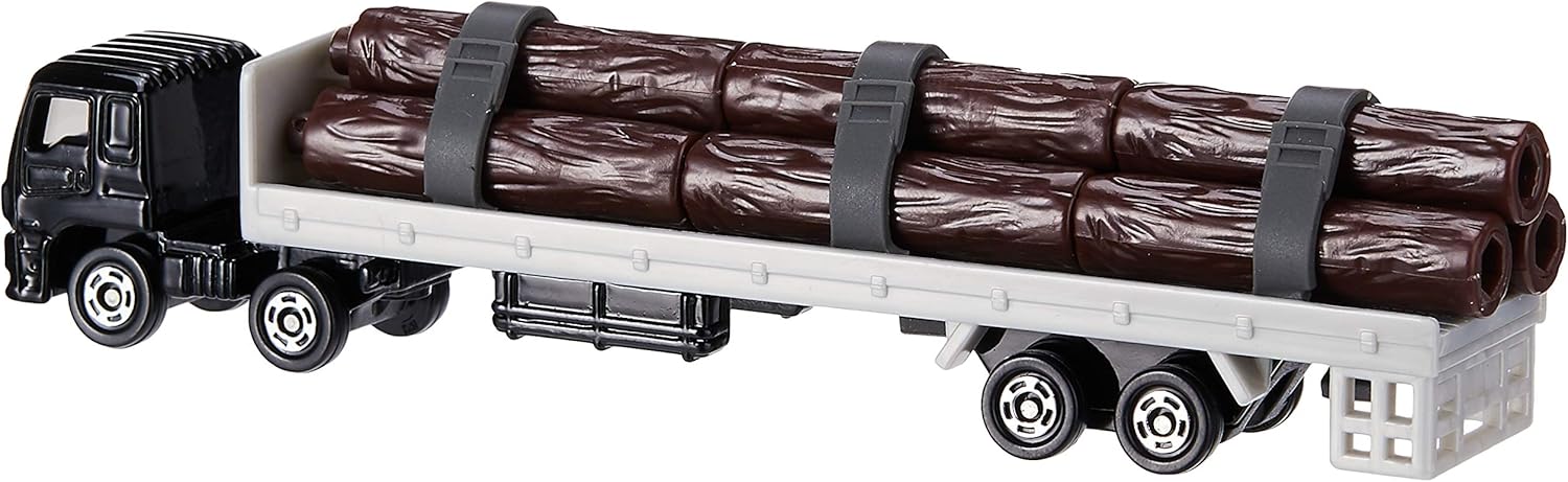 Tomica No. 125 Isuzu Giga timber transport vehicle - BanzaiHobby