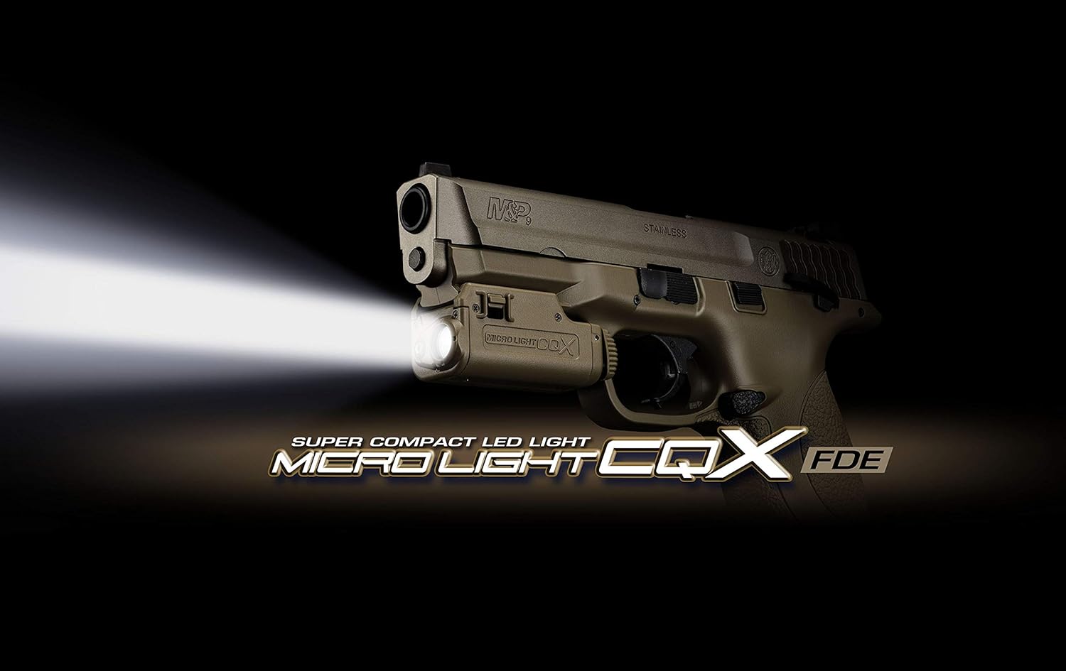 Tokyo Marui Part No. 236 Micro Light CQX FDE (Flat Dark Earth) - BanzaiHobby