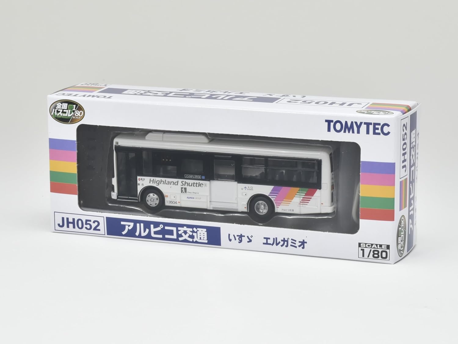 Tomytec Japan Bus Collection 1/80 Series JH052 Nationwide Bus 80 Alpico Transportation - BanzaiHobby