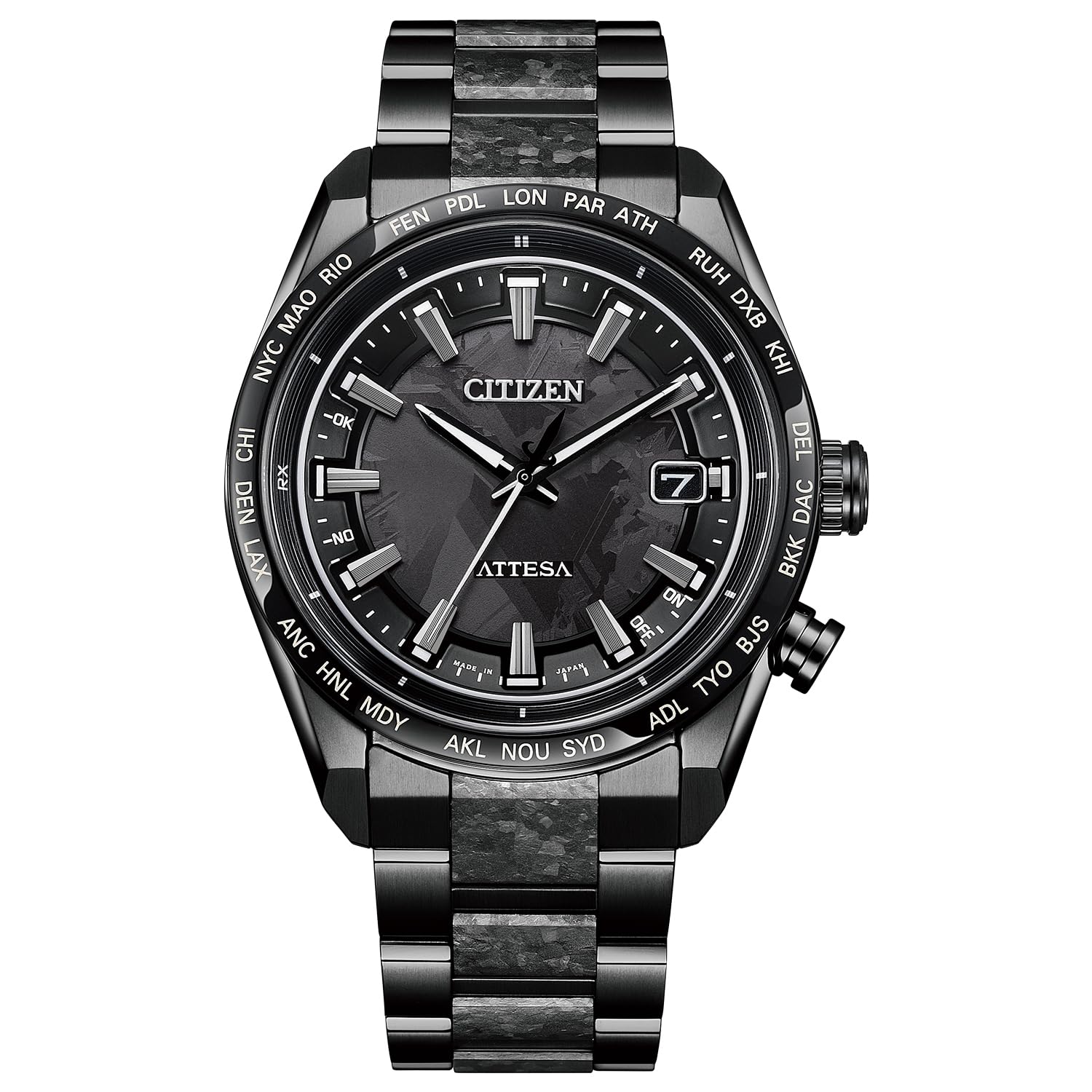 Citizen] 腕時計 アテッサ 光発電エコ・ドライブ 電波時計 防水 HAKUTO 