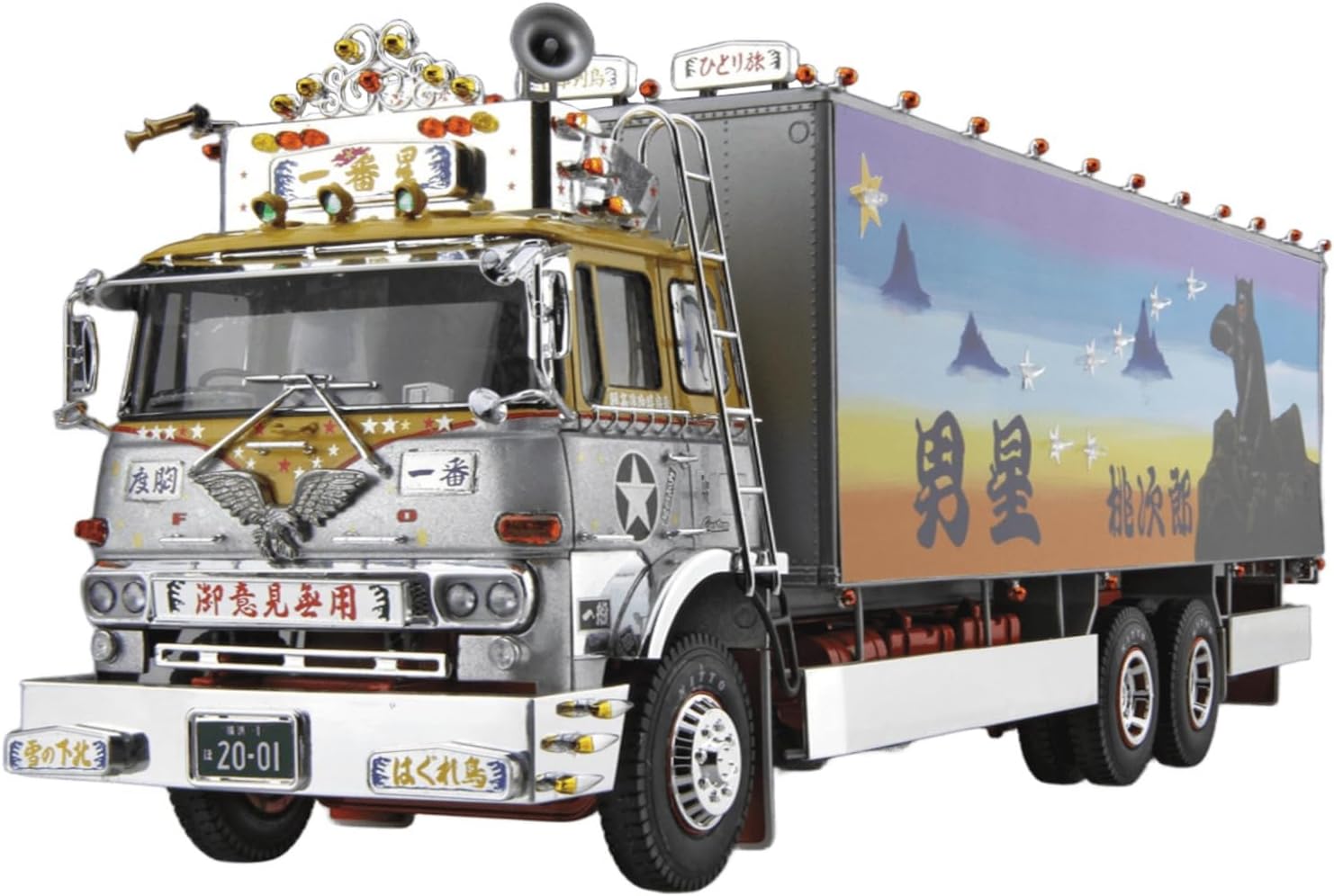 Aoshima 1/32 Truck Yaro No.1 Ichibanboshi No Need for Your Opinion - BanzaiHobby