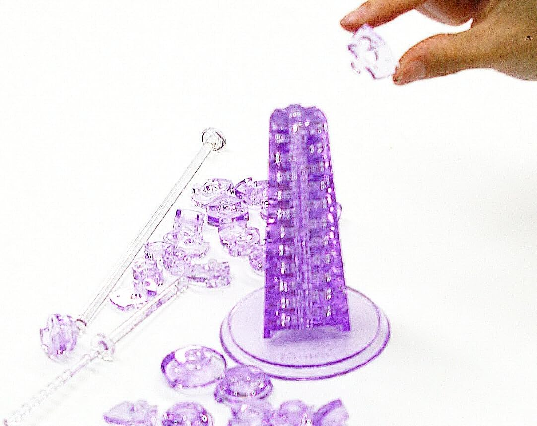 Beverly 50143 Tokyo Sky Tree Miyabi Crystal 3D Puzzle 62P - BanzaiHobby