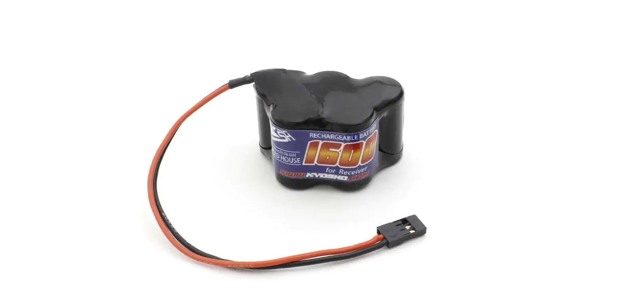 Kyosho 71353 SPEED HOUSE Ni-MH 6V-1600mAh for RX (Bale Type) - BanzaiHobby