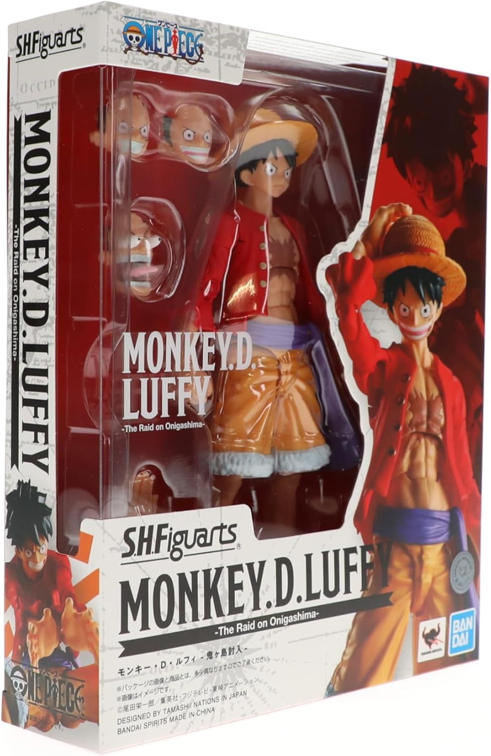 Bandai SHF Monkey D. Luffy - Onigashima Invasion - - BanzaiHobby