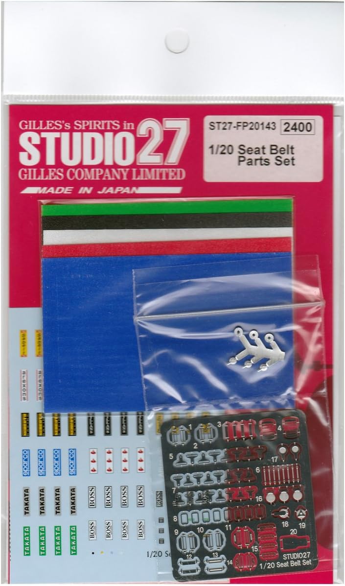 Studio27 FP20143 1/20 Seat Belt Parts Set - BanzaiHobby