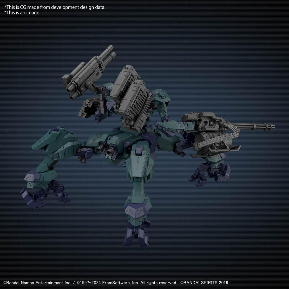 Bandai 30MM AC04 Armored Core VI Fires of Rubicon Balam Industries BD-011 Melander Liger Tail - BanzaiHobby