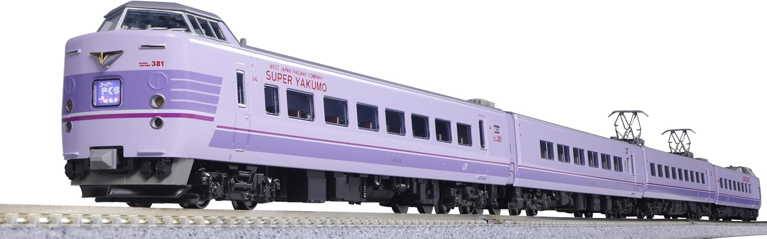 KATO 10-1937 N Gauge 381 Series "Super Yakumo" 4-Car Set - BanzaiHobby