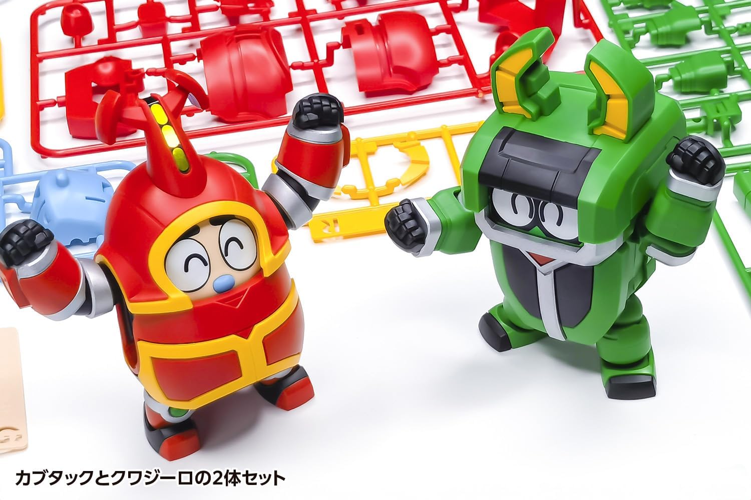 Wave KM-141 QOSMOS Series Bee Robo Kabutack & Kuwagiro Set - BanzaiHobby