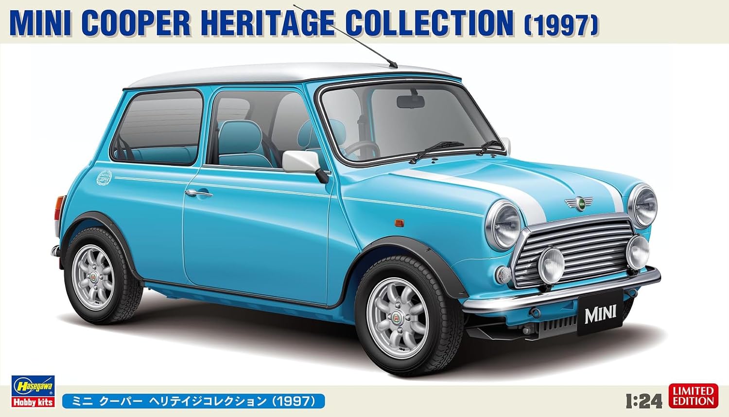 Hasegawa 20721 1/24 Mini Cooper Heritage Collection 1997 - BanzaiHobby