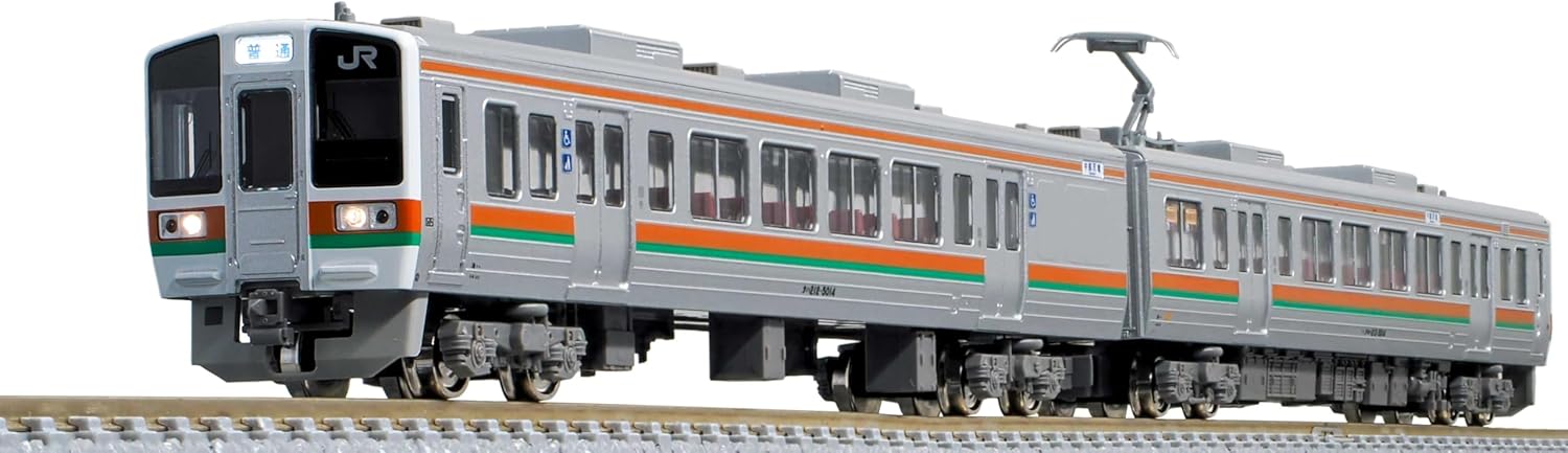 Green Max 31934 N Gauge JR 213 Series 5000 (Secondary Car/Iida Line) Extra 2-Car Set (without motor) - BanzaiHobby