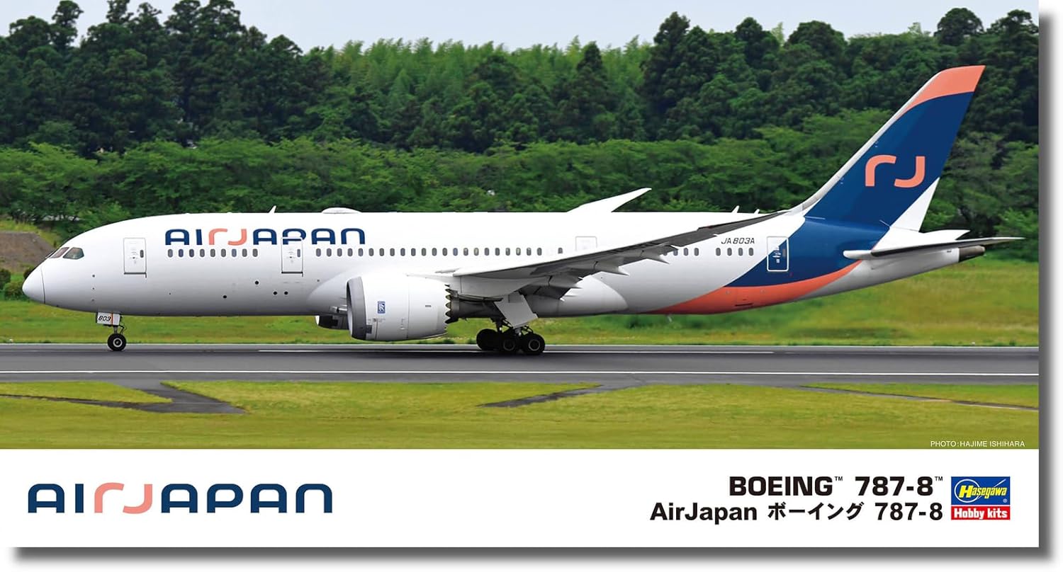 Hasegawa 10863 1/200 AirJapan Boeing 787-8 - BanzaiHobby