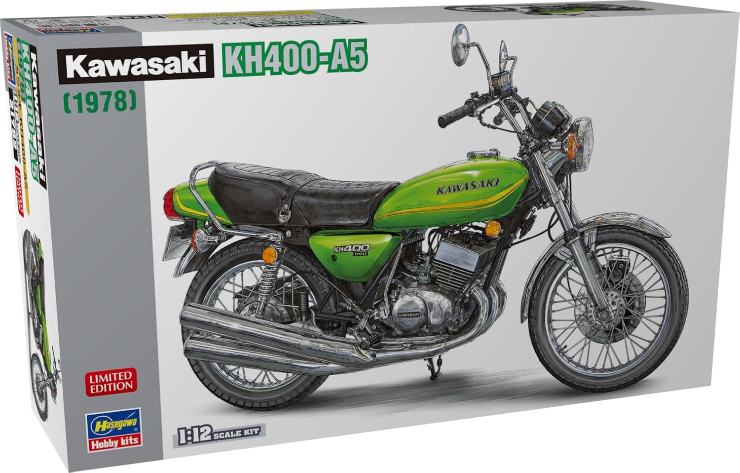 Hasegawa 21782 Kawasaki KH400-A5 1978 Candy Lime Green – BanzaiHobby