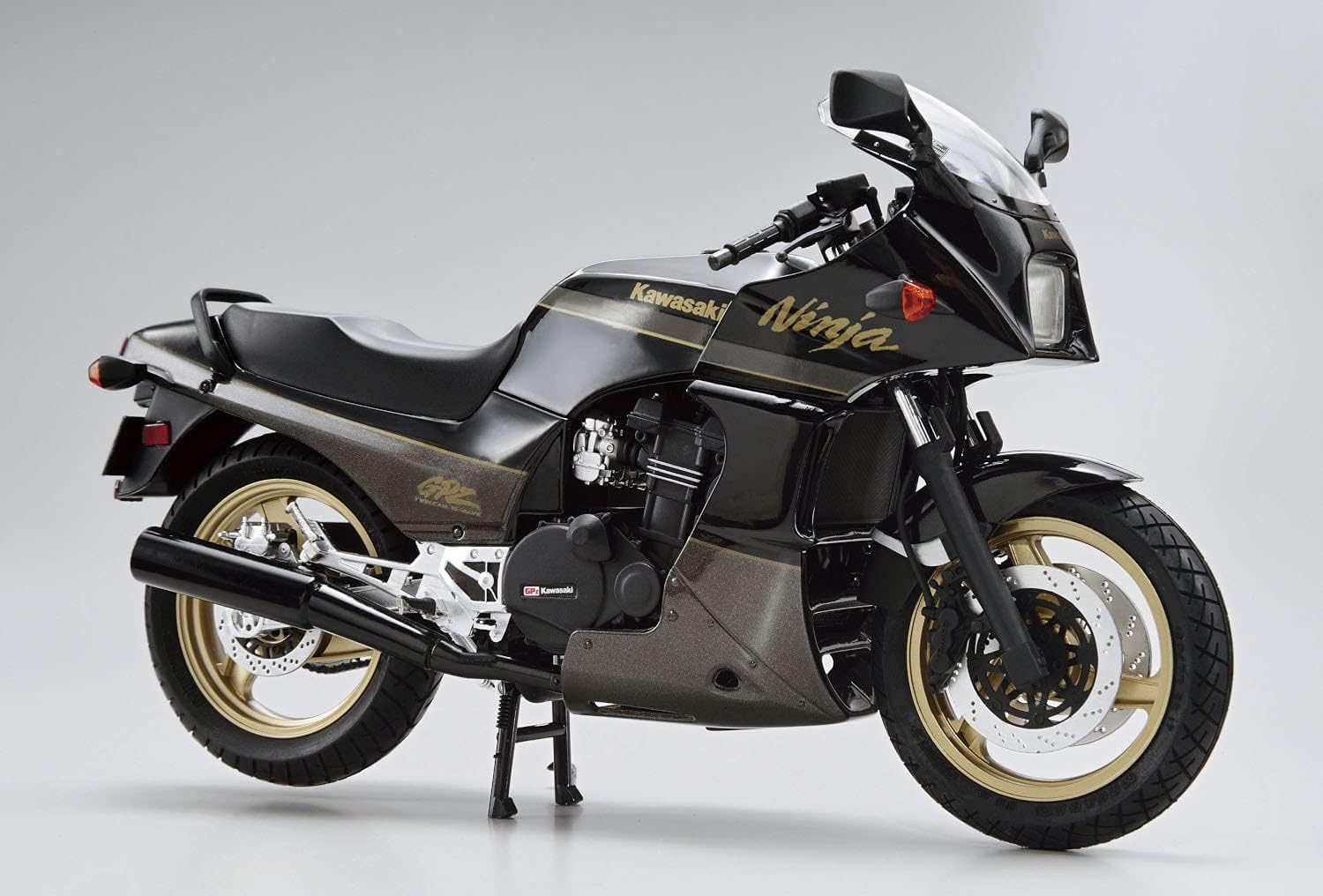Aoshima 1/12 The Bike No. 06 Kawasaki ZX900R GPz900R Ninja 2002 - BanzaiHobby