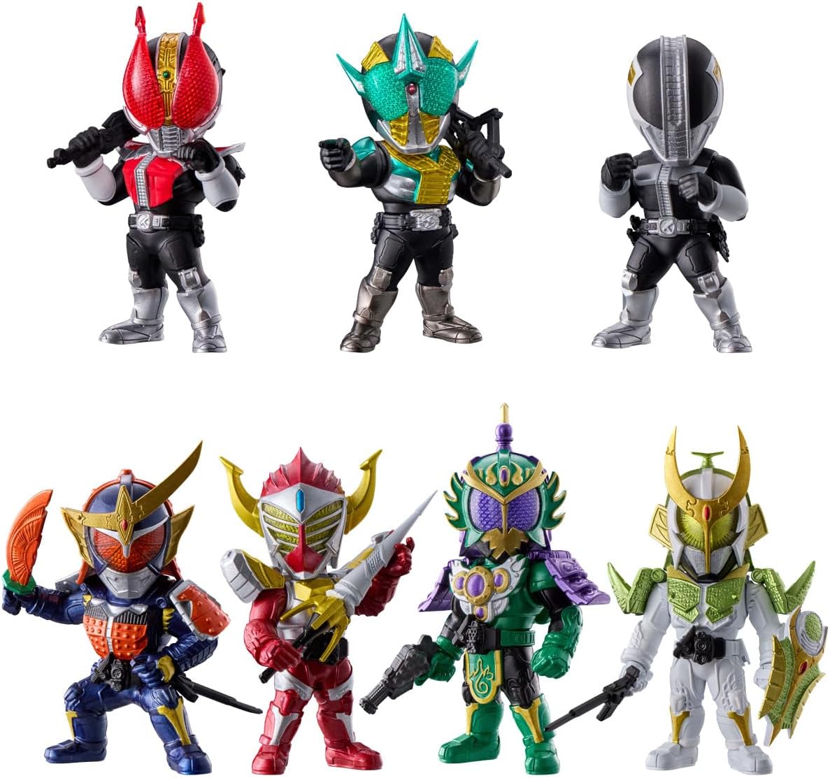 Bandai CONVERGE MOTION Kamen Rider 4 (Set of 10) - BanzaiHobby