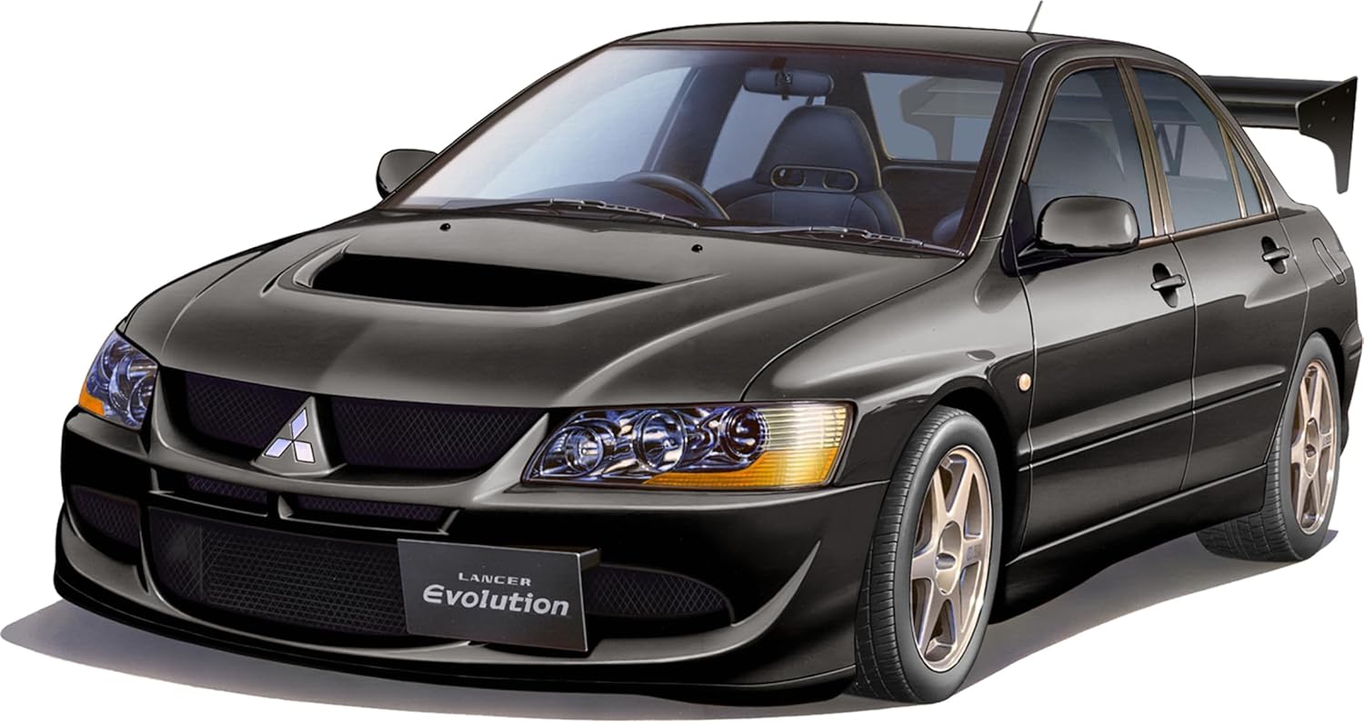 Fujimi ID322 1/24 Inch Up Series No.322 Mitsubishi Lancer Evolution VIII GSR (with GT-W wing) - BanzaiHobby