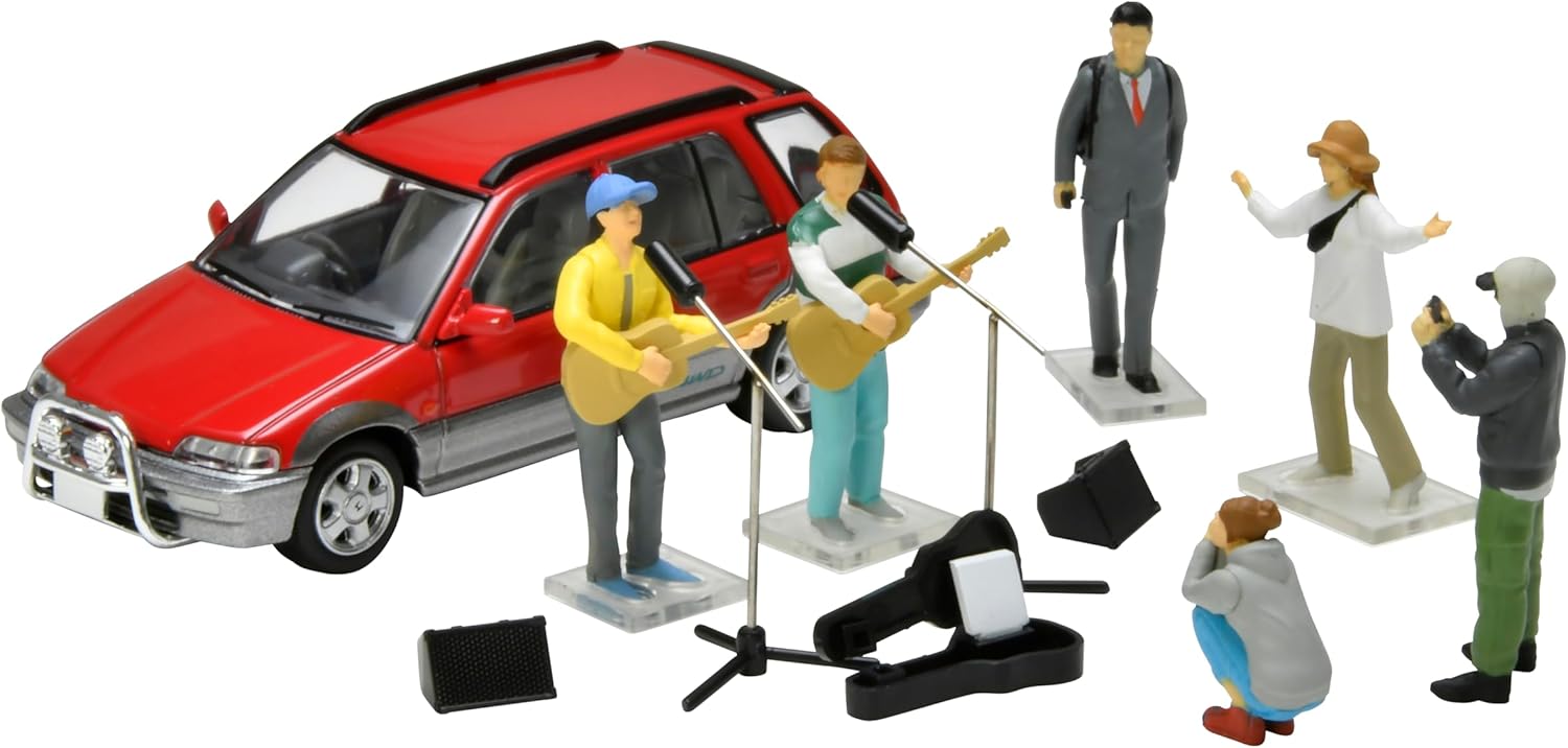 TOMYTEC 325239 1/64 Diocolle 64 #Car Snap 23a Street Live (Honda Civic Shuttle Beagle included) - BanzaiHobby