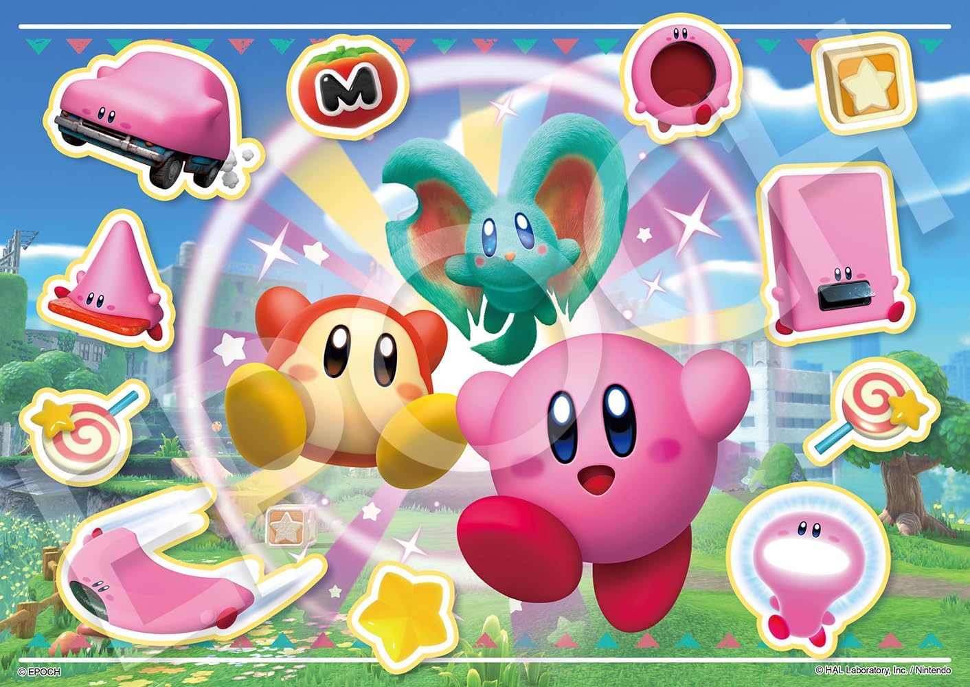 Epoch 62-308 Kirby's Dream Land First Puzzle - BanzaiHobby