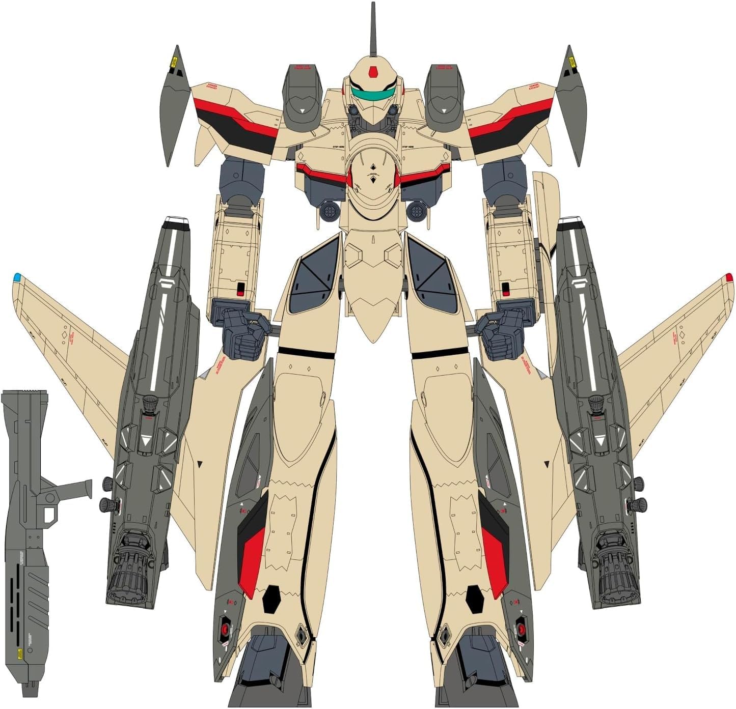 Hasegawa 65893 1/72 VF-19EF/A Battroid Isamu Special Macross F (Macross Frontier) - BanzaiHobby