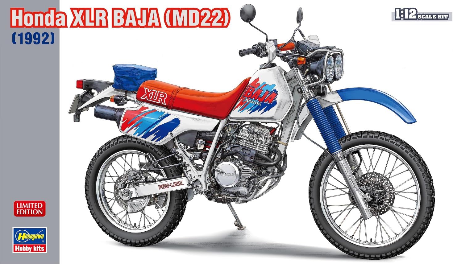 Hasegawa 21785 1/12 Honda XLR BAJA (MD22) (1992)