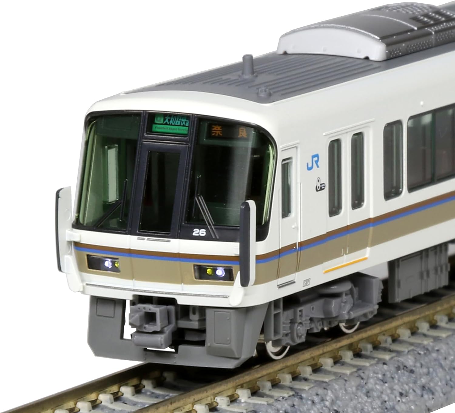 KATO 10-1492 N-Gauge 221 Series Renewal Car Yamatoji Rapid Add-on Set (4 Cars) - BanzaiHobby
