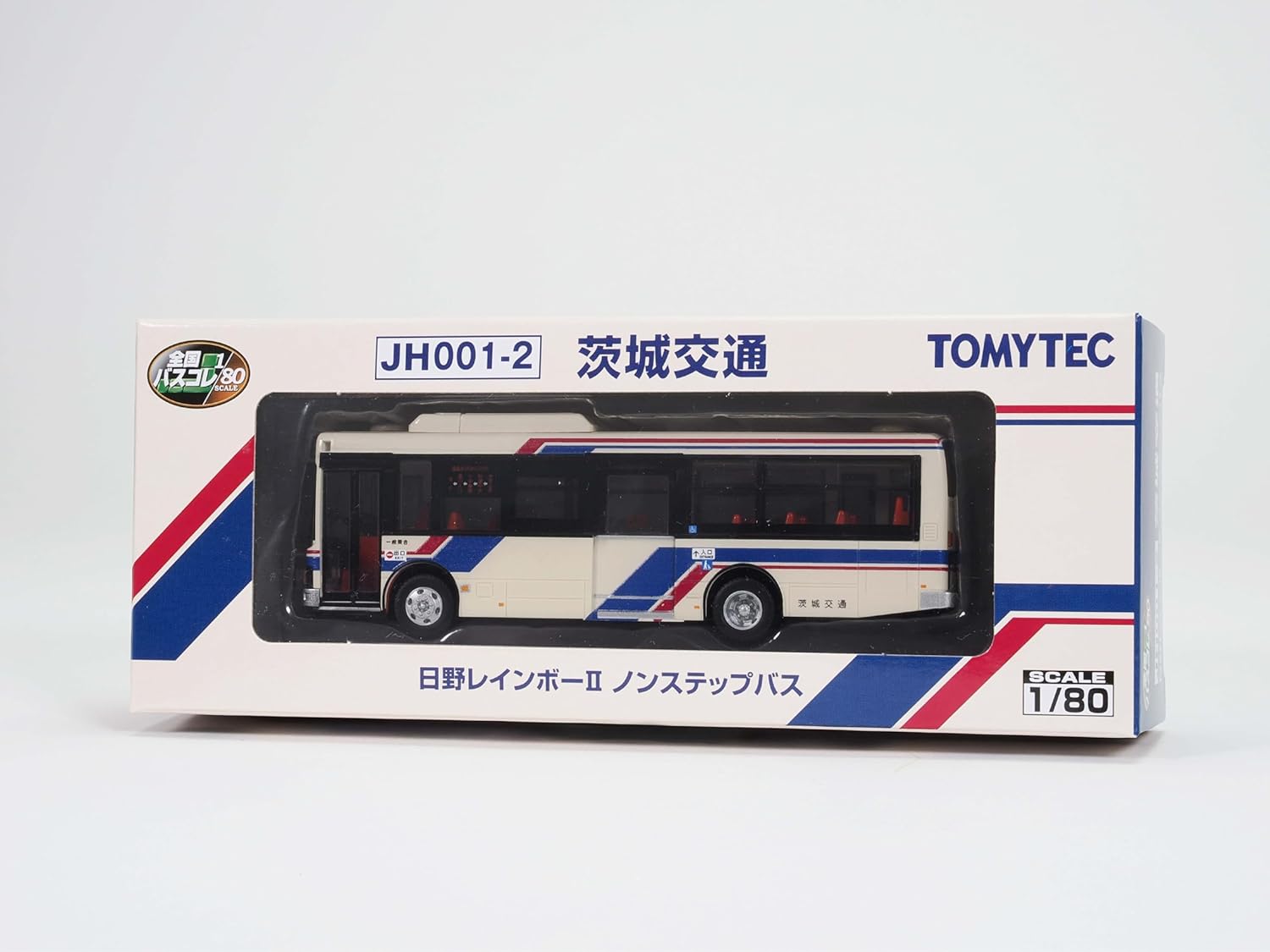 TOMYTEC JH001-2 National Bus 80 Ibaraki Transportation - BanzaiHobby