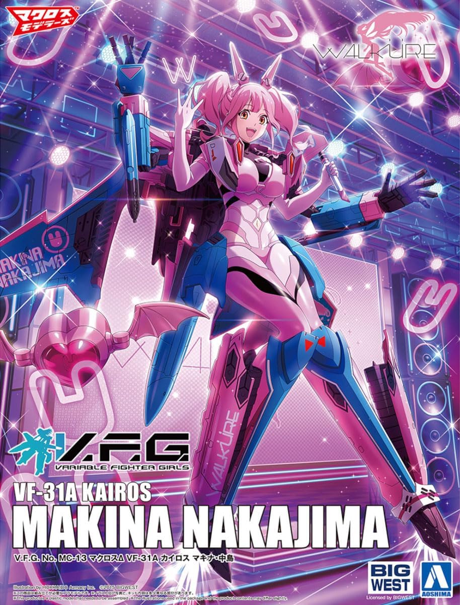 Aoshima MC-13 Bunka Kyozai VFG Macross Delta VF-31A Kairos Makina Nakajima - BanzaiHobby