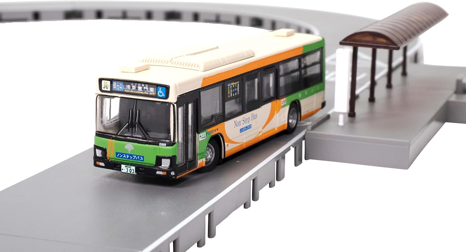 TOMYTEC The Bus Collection The Moving Bus System Basic Set A4 Isuzu Erga (Tokyo Metropolitan Bureau of Transportation Specification)