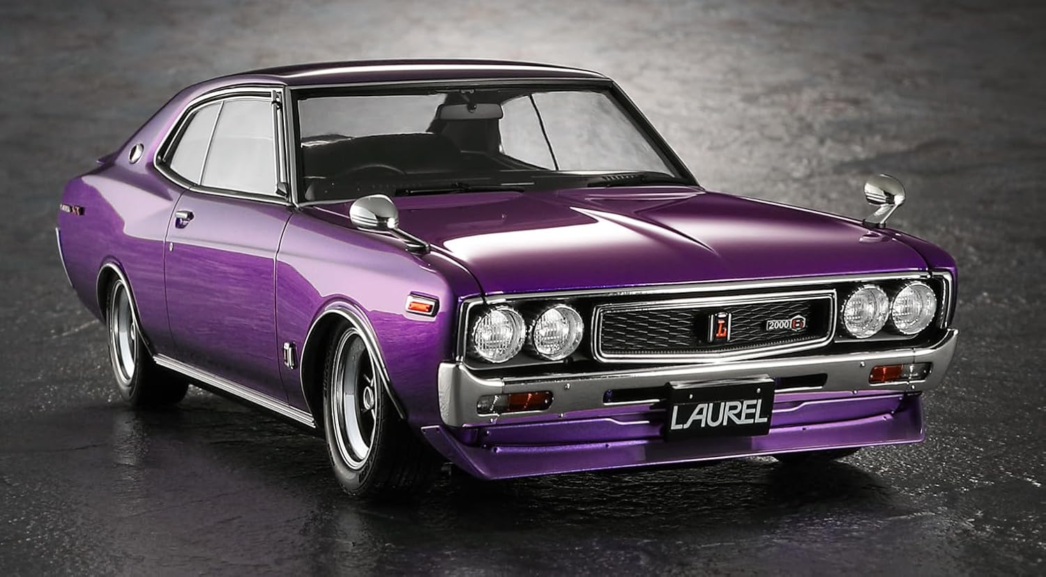 Hasegawa 20820 1/24 Nissan Laurel HT 2000SGX (KHC130) Late Version (1973) Custom Version - BanzaiHobby