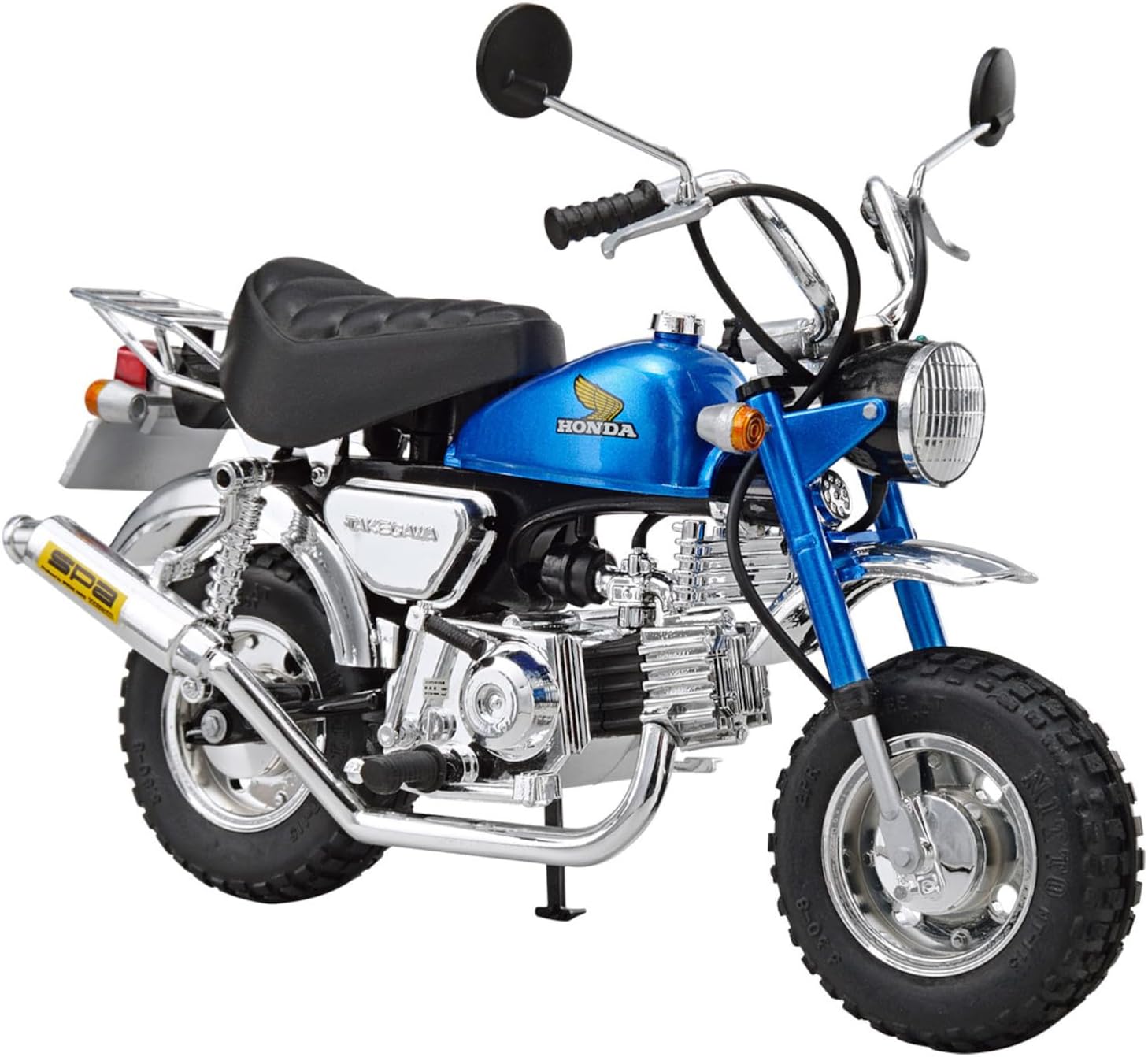 Aoshima Bunka Kyozai 1/12 The Bike Series No.70 Honda Z50J Monkey '78 Custom Takekawa Specifications Ver.1 - BanzaiHobby