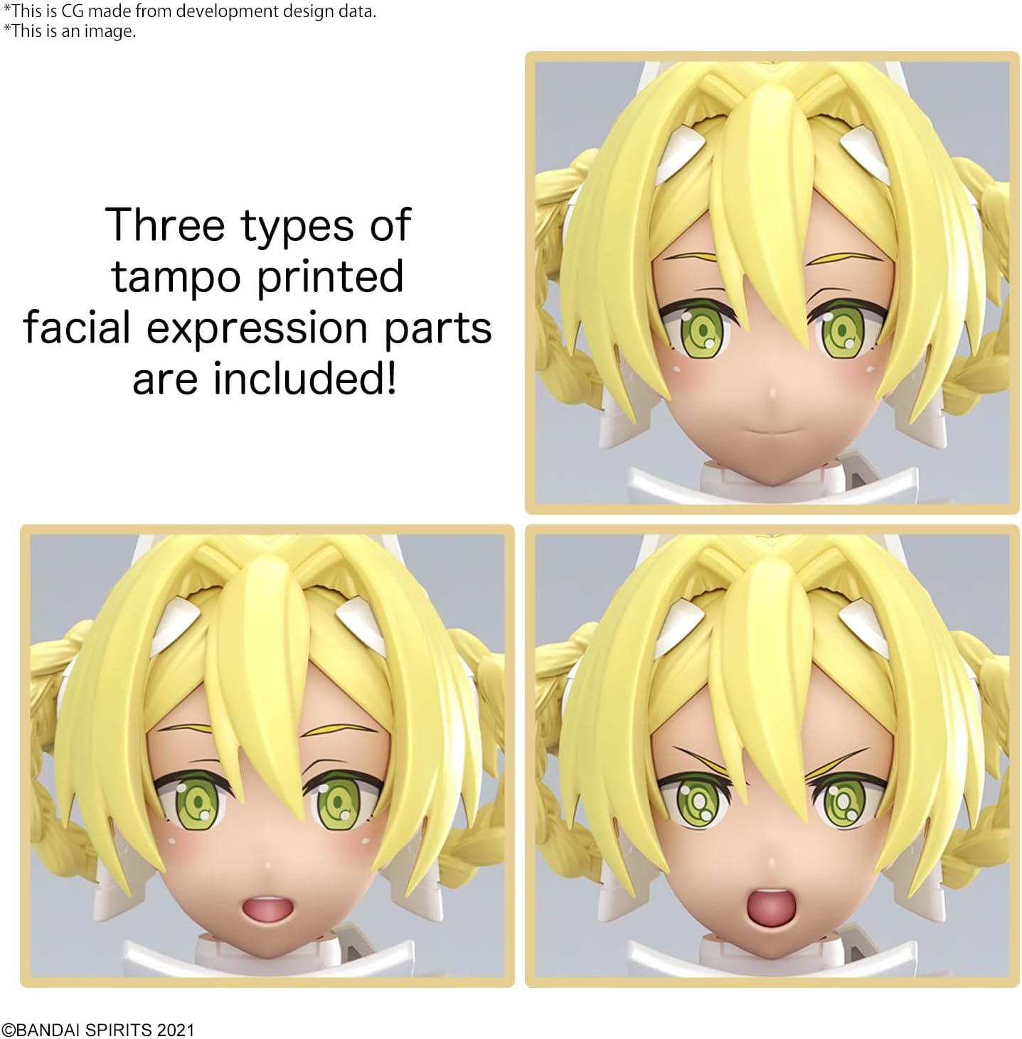 Bandai 30MS 012 SIS-F00 Ufia Color A Color Coded Plastic Model - BanzaiHobby