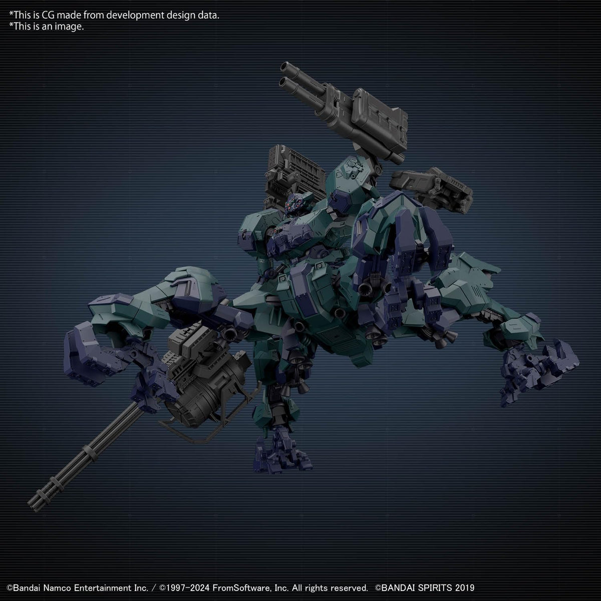 Bandai 30MM AC04 Armored Core VI Fires of Rubicon Balam Industries BD-011 Melander Liger Tail - BanzaiHobby