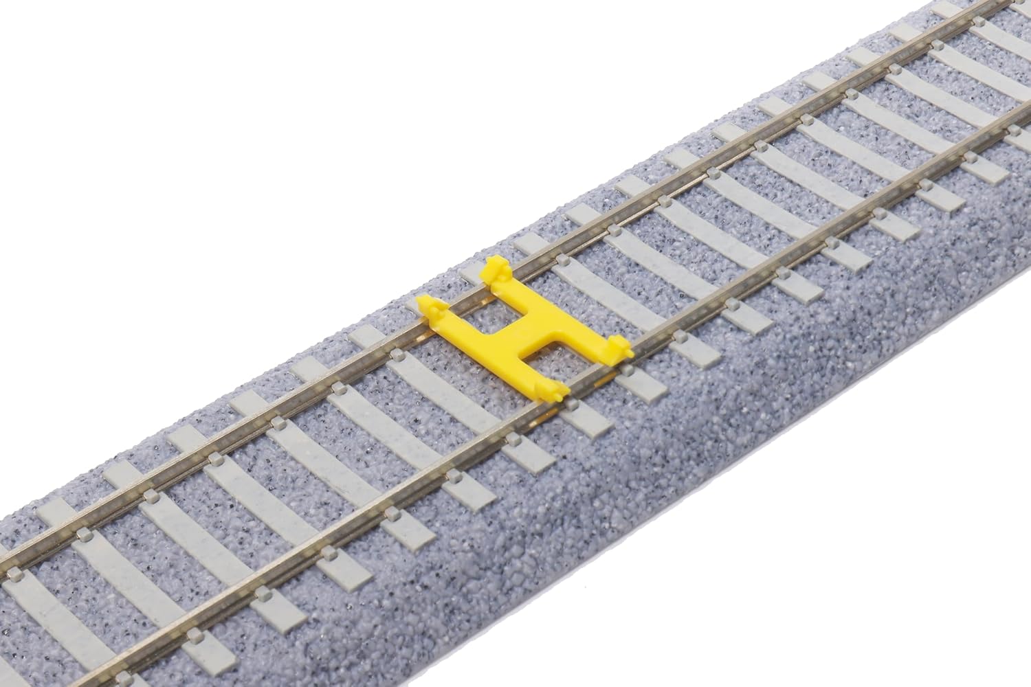 KATO 5-351 HO Gauge Wheel Chocks (Yellow, 4 Pieces) - BanzaiHobby