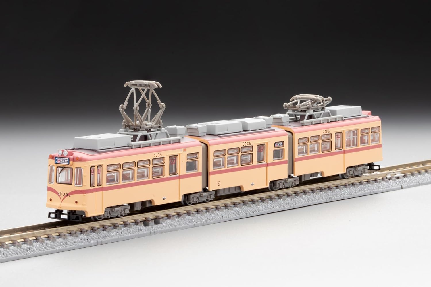 TOMYTEC Railway Collection (N Scale) Hiroshima Electric Railway 3000 Series No. 3003 - BanzaiHobby