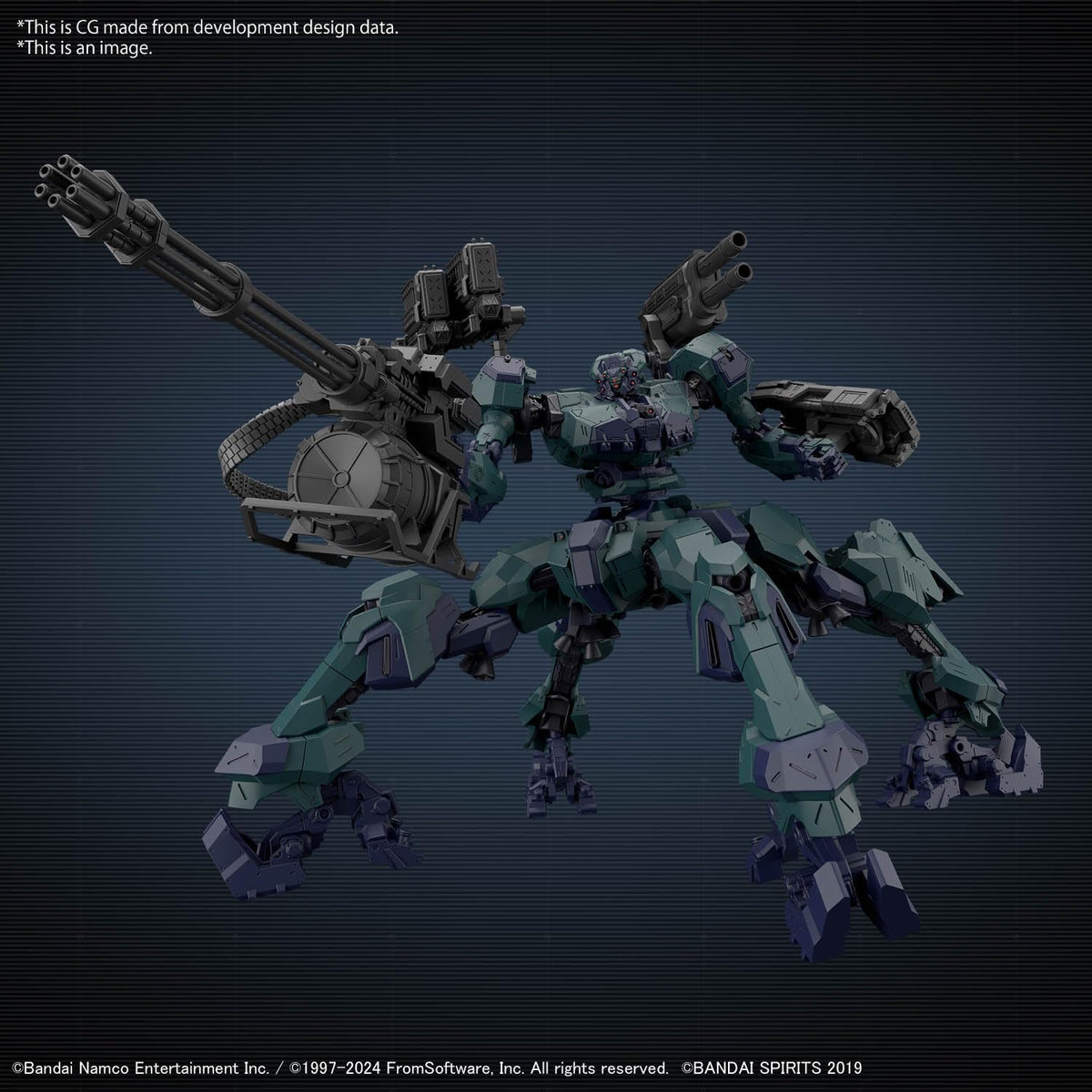 Bandai 30MM AC04 Armored Core VI Fires of Rubicon Balam Industries BD-011 Melander Liger Tail - BanzaiHobby