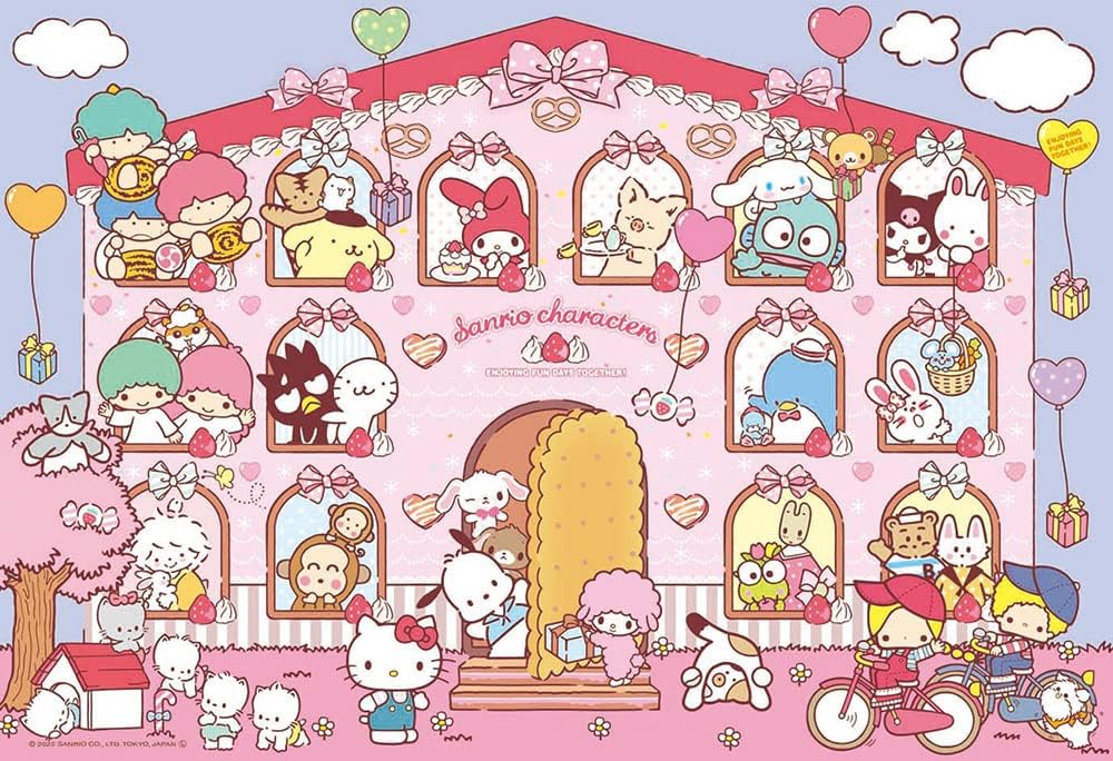 Beverly 83-120Sanrio Characters Sweets House Puzzle - BanzaiHobby