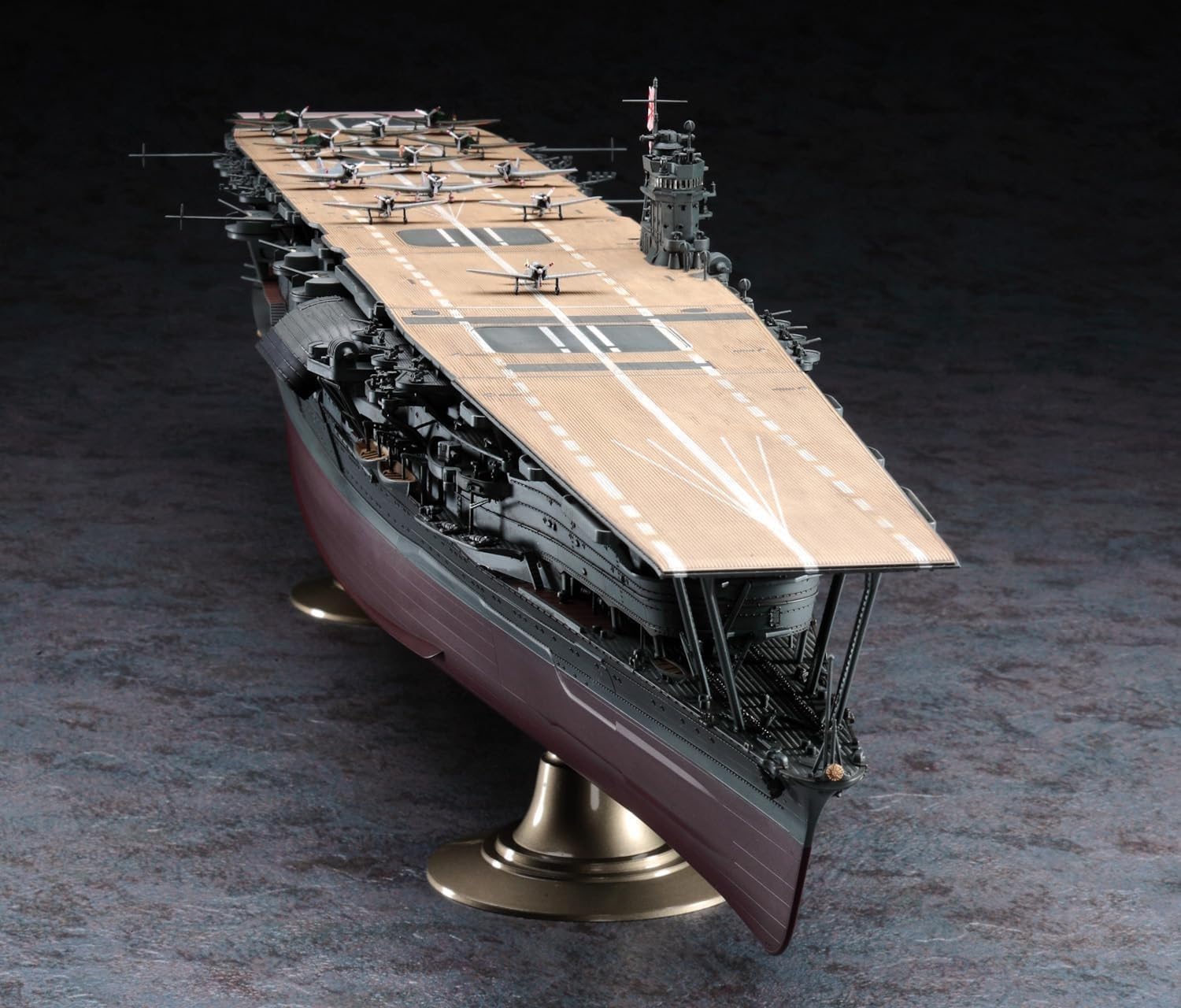Hasegawa 40124 1/350 Japanese Navy Aircraft Carrier Akagi Attack on Pearl Harbor