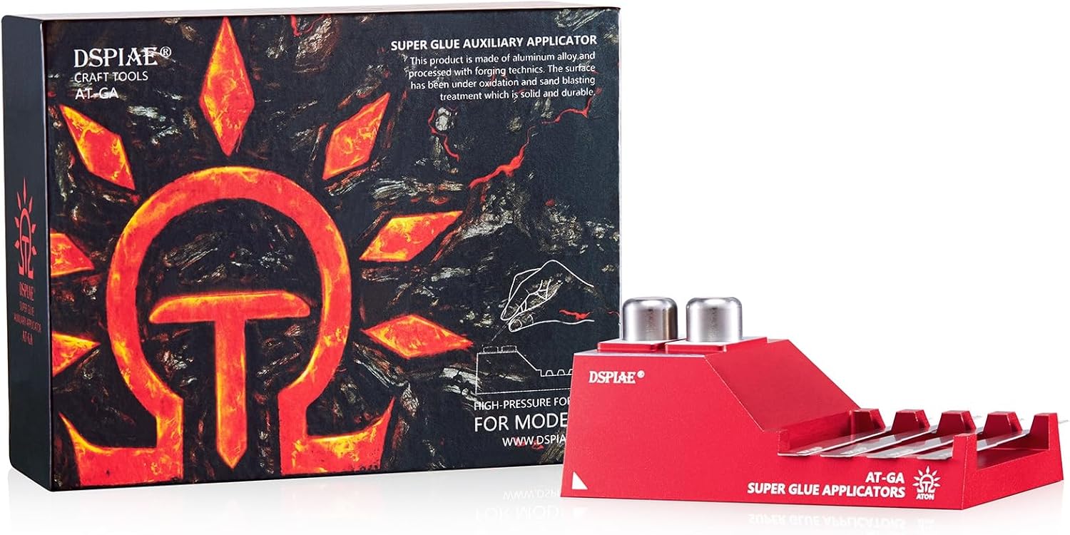 Plamokojo AT-GA Instant Adhesive Pallet & Applicator Set - BanzaiHobby