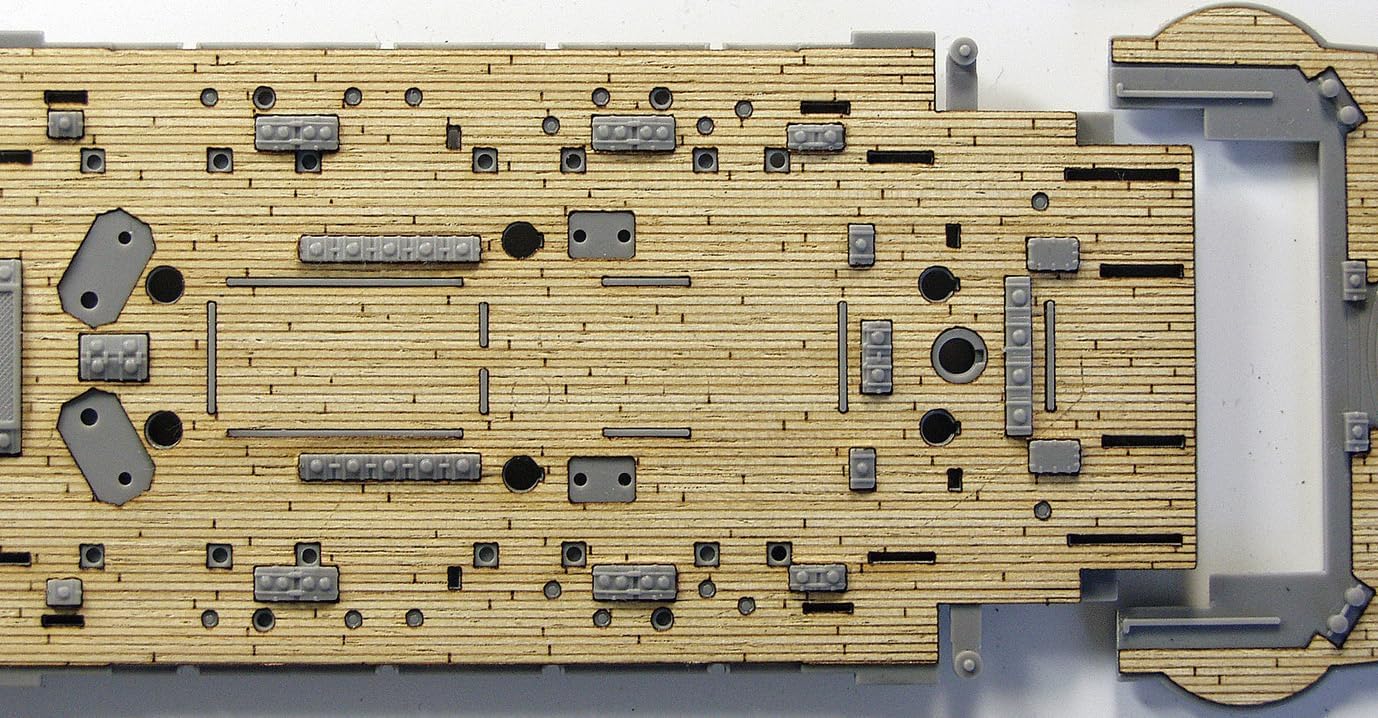 Hasegawa 40128 1/350 IJN Battleship Mikasa The Battle of Yellow Sea w/ Wooden Deck
