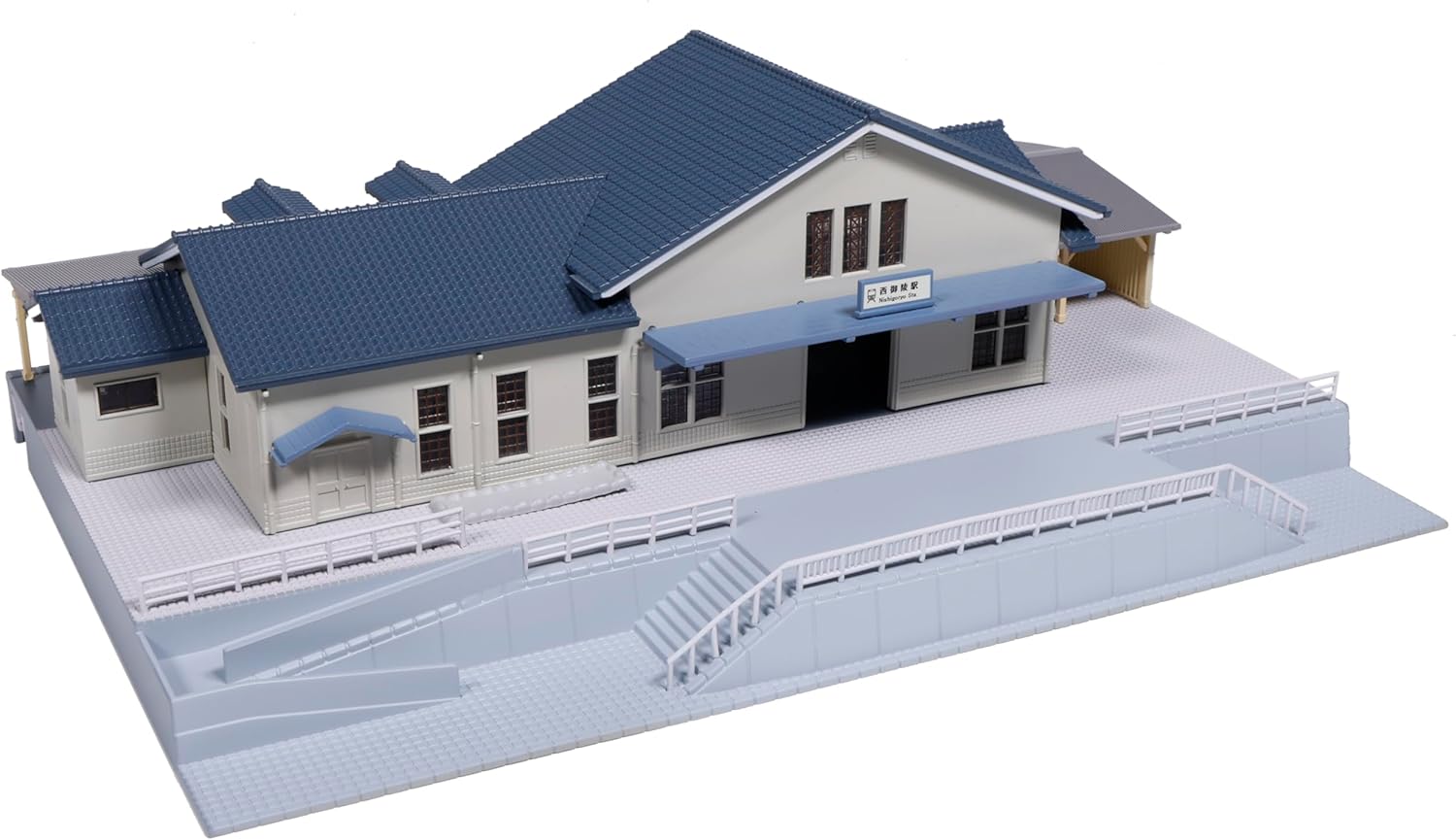 KATO 23-211D N Gauge Suburban Ground Station Building (Monotone)