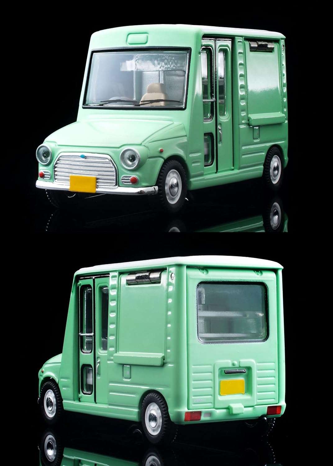 TOMYTEC 330578 1/64 Diocolle 64 #CarSnap 24a Donut Shop (with Daihatsu Mira Walk-Through Van) - BanzaiHobby