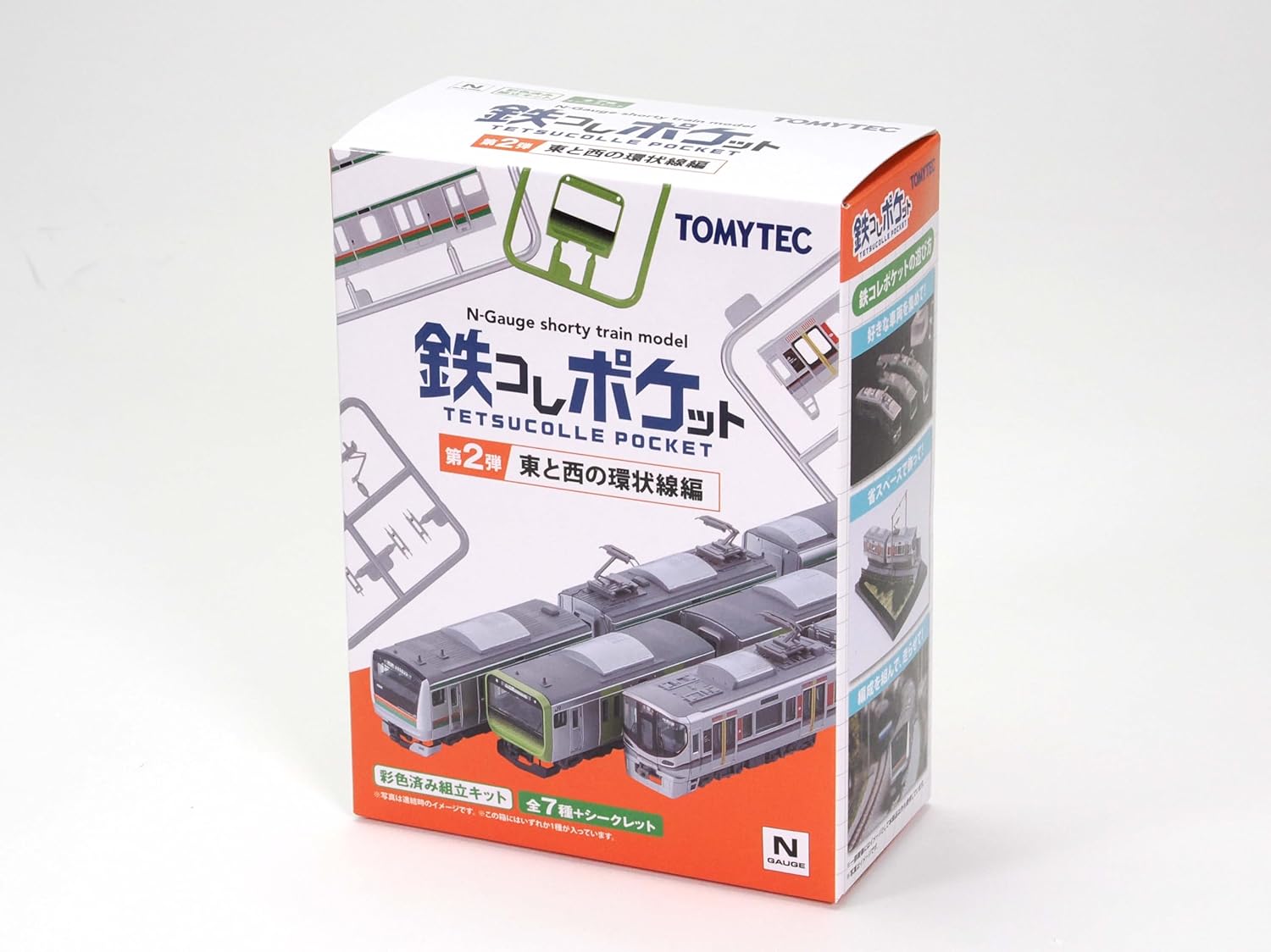 TOMYTEC Railway Collection Tetsucolle Pocket Vol. 2: East and West Loop Lines - BanzaiHobby